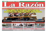 Diario La Razón miércoles 12 de noviembre