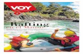"Rafting en el Manso" | Suplemento Voy Diario Río Negro | 09-nov-2014