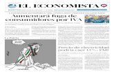 El economista 18 nov - Aumentará fuga de consumidores por IVA