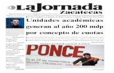 La Jornada Zacatecas, miércoles 19 de noviembre del 2014