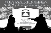 Programacion Fiestas Sierra Invierno 2014