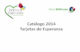Tarjetas de Esperanza - Catálogo 2014