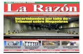 Diario La Razón jueves 4 de diciembre