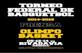 Guía de Prensa | Olimpo Basket vs Rivadavia Mendoza - TFB/11
