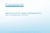 Butlletí informatiu de la Fundació Educare Instruendo - T1 2014-15
