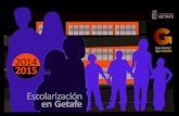 Escolarizacion en Getafe 2014-2015