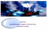 Postal sarituak - Postales premiadas