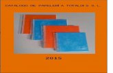 Catálogo papelería v1 2015