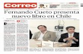 Fernando Cueto presenta nuevo libro en Chile