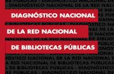 Diagnóstico Nacional de la Red Nacional de Bibliotecas Públicas
