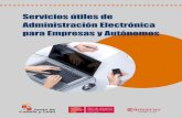 Servicios útiles de la Administración Electrónica para Empresas y Autónomos