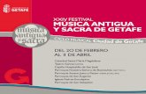 XXIV Festival Música Antigua y Sacra de Getafe