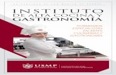 Brochure - Instituto de Alta Cocina y Gastronomía 2016