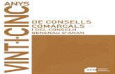 Llibre 25 anys consells comarcals