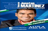 Rendicion de cuentas Concejal Jonatan Martinez