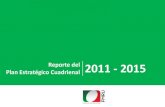 Reporte del Plan Estratégico 2011-2015