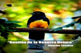 Informe Técnico Reserva Natura Ene-Jun 2014