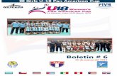 Boletín No 6 U-18 Copa Panamericana , Habana -Cuba 2015