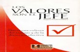 Navarro Ribera - Los valores son el jefe