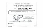 Biodiversidad en el desierto mexicano (3o -6o) - Cuadernillo Actividades Ecojardín-UNAM