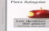 Los Destinos Del Placer - Piera Aulagnier