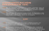 Comunicación mediante i2c
