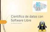 Científico de Datos Con Software Libre