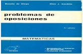 Braulio de Diego - Problemas Oposiciones Matemáticas Vol 1 (69-80) Con Indice