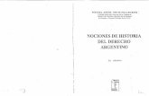 Nociones de Historia Del Derecho Argentino - Tomo II - Ortiz - Pellegrini