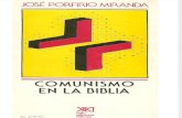 José Porfirio Miranda, Comunismo en La Biblia