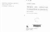 Teoria Del Lenguaje y Linguistica General (Eugenio Cosseriu)