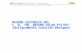 Reseña Historica u.e. n. Dr Arturo Uslar Pietri