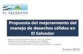 Propuesta Del Mejoramiento Del Manejo de Desechos Sólidos en El Salvador