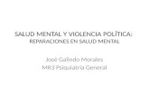 Salud Mental y Violencia Política- Reparaciones en Salud Mental