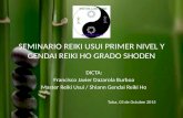 Seminario Reiki Usui Primer Nivel y Gendai Reiki