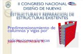 Predimensionamiento de Columnas Y Vigas Por Solicitaciones Sísmicas - Ing. Juan Manuel Alfaro Rodriguez (ACI-USP)