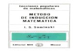 [I. S. Sominskim] Método de Inducción Matemática