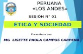 Diapositivas Etica y Sociedad Unidad i - Administración - Lisette Campos
