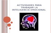 actividades para inteligencia emocional