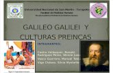 Galileo Galilei y Culturas Preincas