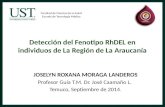 Detección del Fenotipo RHDEL