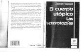 Michel Foucault - El Cuerpo Utopico