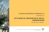 Eficiencia Energética en El Urbanismo (1)