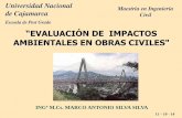 Impactos Ambientales en Obras Civiles Cap III
