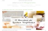 9 Recetas de Leches Vegetales _ Danza de Fogones