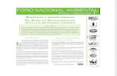 El Foro de Buenaventura - Foro Nacional Ambiental
