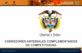 Corredores Competitividad Colombia - Rutas y Avances