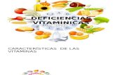 Deficiencias vitamínicas