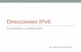 Direcciones IPv6 WMN 2014