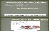 Generadores Motores Sincronos